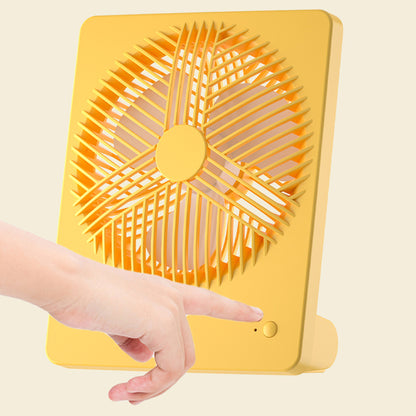 USB Desktop Mini Fan with 4 Speeds Strong Wind for Home Office Desktop