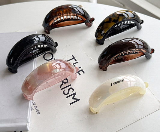 Hair Claw Clips Banana Shape Hair Comb