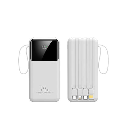 22.5W Fast Charging 10000 mAh Power Bank Cable Power Bank