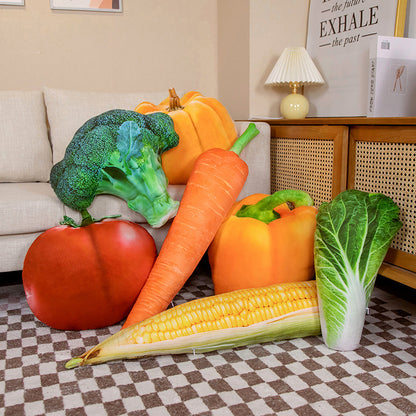 15'' to 20" Personalized Unique Stuffed Pillow Toy Custom Vegetable Shaped Pillow