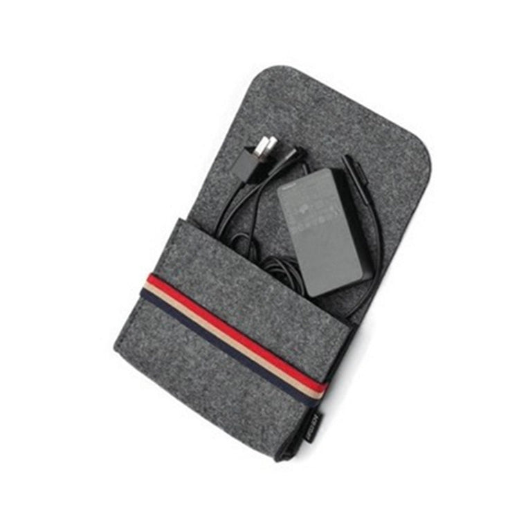 Mini Small Felt Purse Organizer Handbag Pocketbook Handle Bag