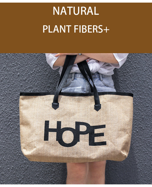 Burlap Handbags