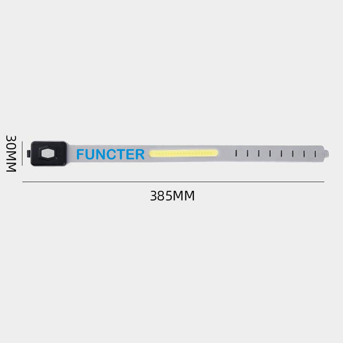 Night Run Cycling Flashlight High Brightness Outdoor Rechargeable Ultra-Light Mini Wrist Light