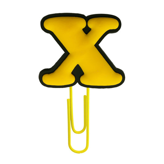 Patch Letter Series - Letter X Paper Clip