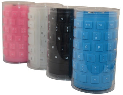 104 Keys Portable USB Silicone Keyboard