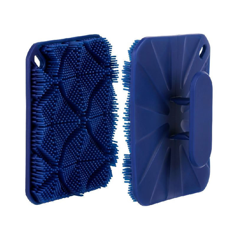 Square Silicone Body Scrubber Shower Brush Body Exfoliator Body Cleansing