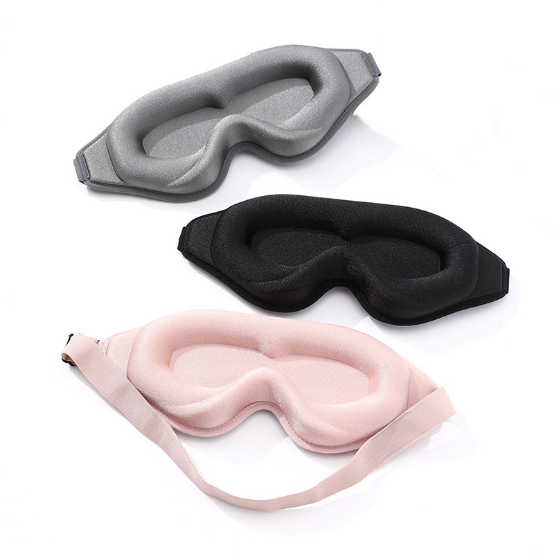 3D Eye Mask Sleeping Mask W/ Adjustable Strap
