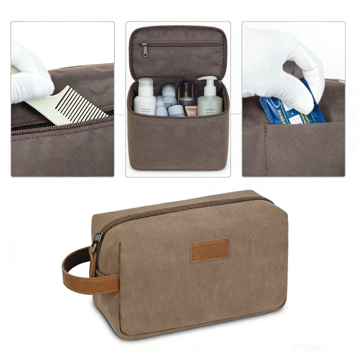 Travel Toiletry Bag w/ Handle