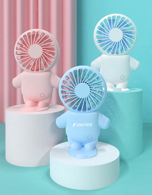 Adjustable Wind Speed Handheld Fan Rechargeable Mini Fan Phone Holder