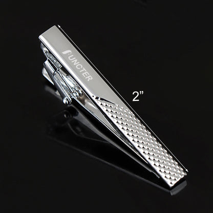 2" L Necktie Clip Tie Bar for Men's Skiny Necktie-#16
