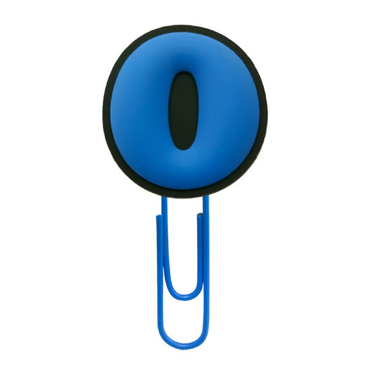 Patch Number Series - Number Zero Paper Clip #0