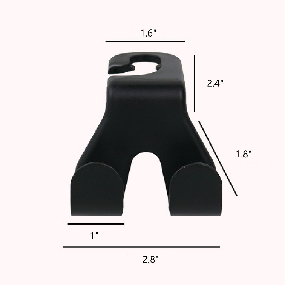 Car Seat Headrest Hook Durable Hanger Storage Holder for Car Headrest Purse Hook