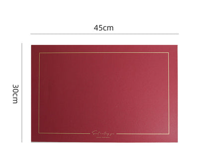PVC Leather Table Mats