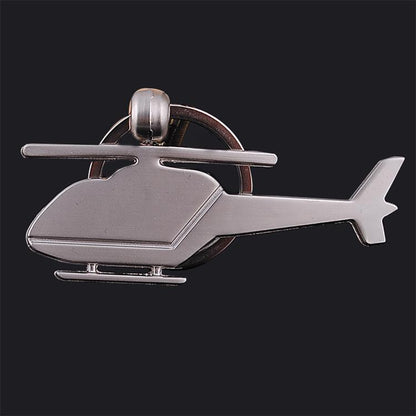 Helicopter Shaped Key Chain