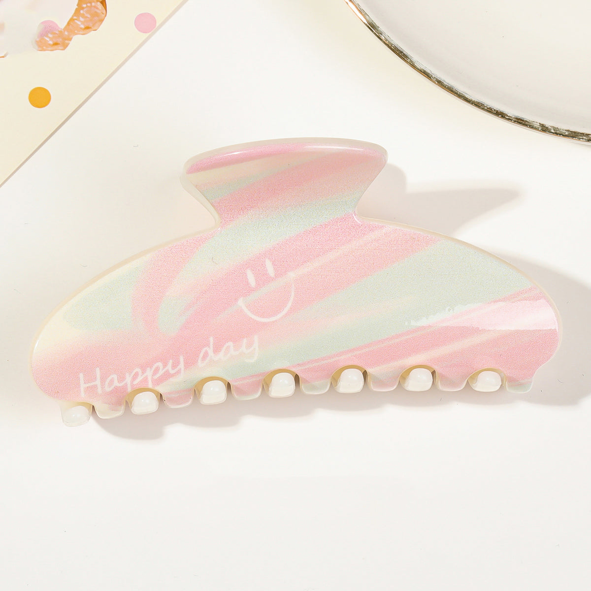 Full Color Printing Hair Claw Clips