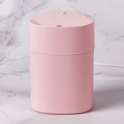 220ml Mini Portable USB Humidifier Cool Mist Humidifier W/LED Light For Bedroom