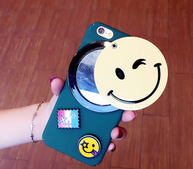 Phone Case w/Makeup Mirror For Smart Phone