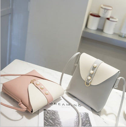PU Leather Messenger Bag