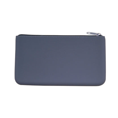 Portable Silicone Zipper Bag Multi Purpose Soft Organizer Bag Makeup Bag