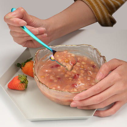 304 Stainless Steel Panda-Shaped Dessert Spoon Coffee Spoon