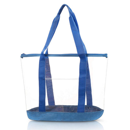 Clear PVC Shopping Bag Single Shoulder Bag Tote Bag
