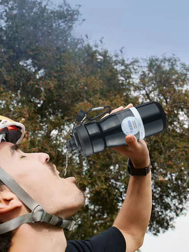 22 Oz./680ml 304 Stainless Steel Vacuum Thermos Cup Outdoor Sports Portable Bike Riding Water Bottle