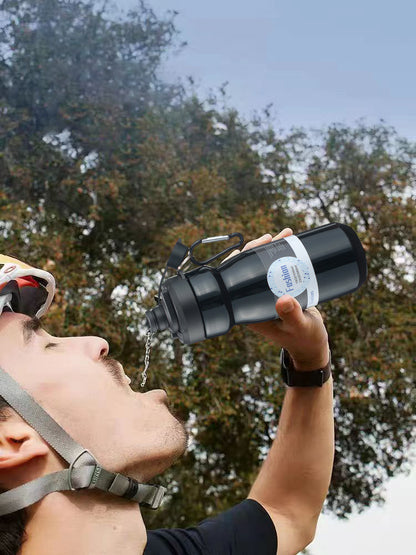 22 Oz./680ml 304 Stainless Steel Vacuum Thermos Cup Outdoor Sports Portable Bike Riding Water Bottle