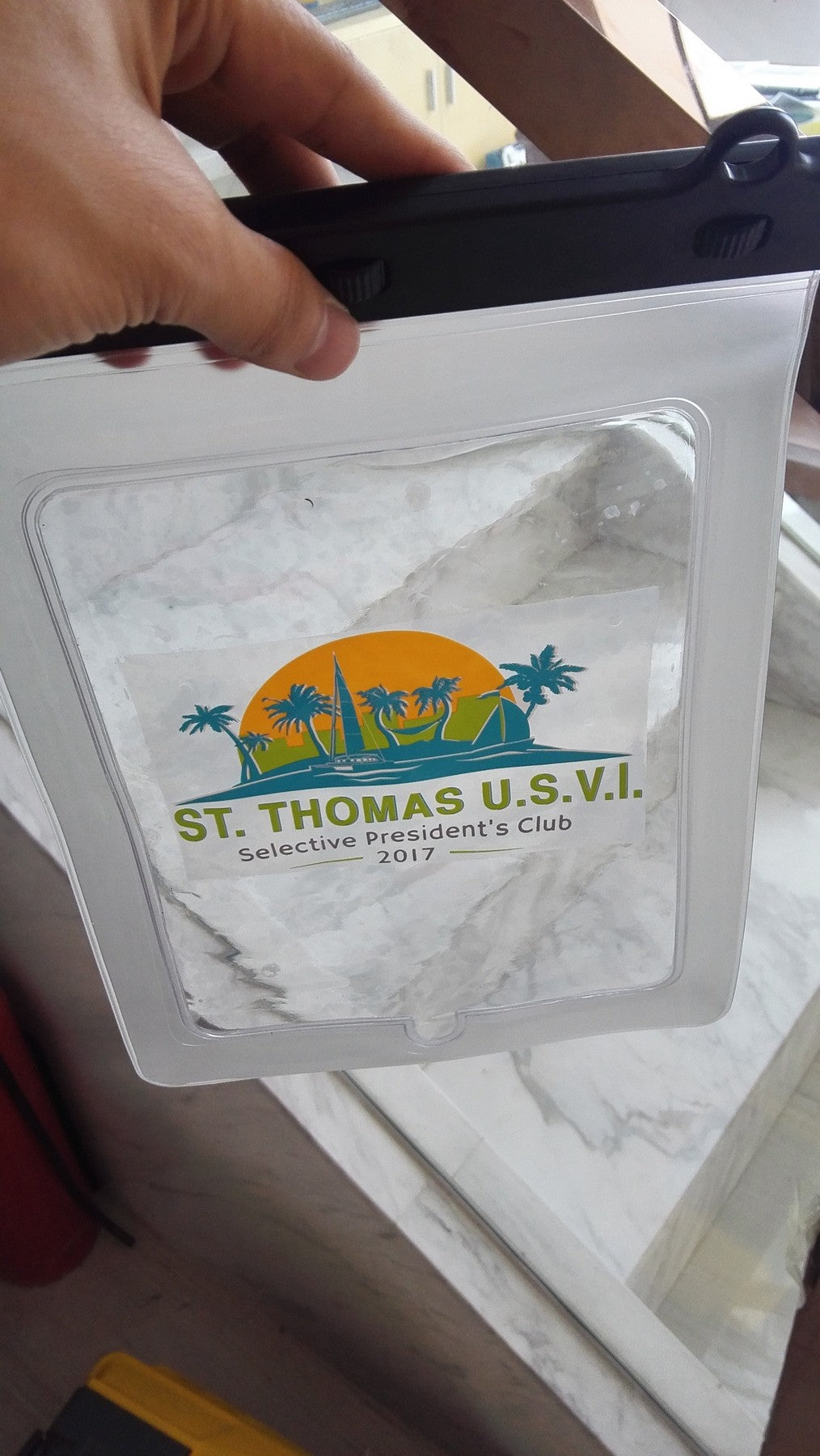 Clear Logo Back View