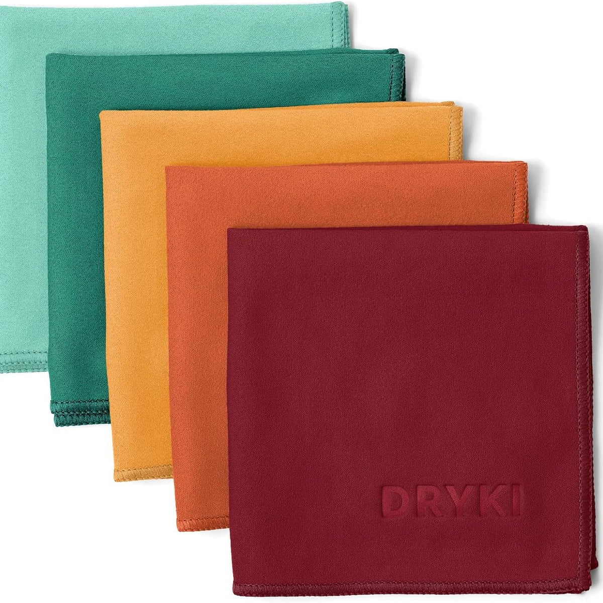 10" x 10" Ultra-Light Microfiber Sport Towel & Fast-Drying Fitness Towel Gym Towel - Debossed