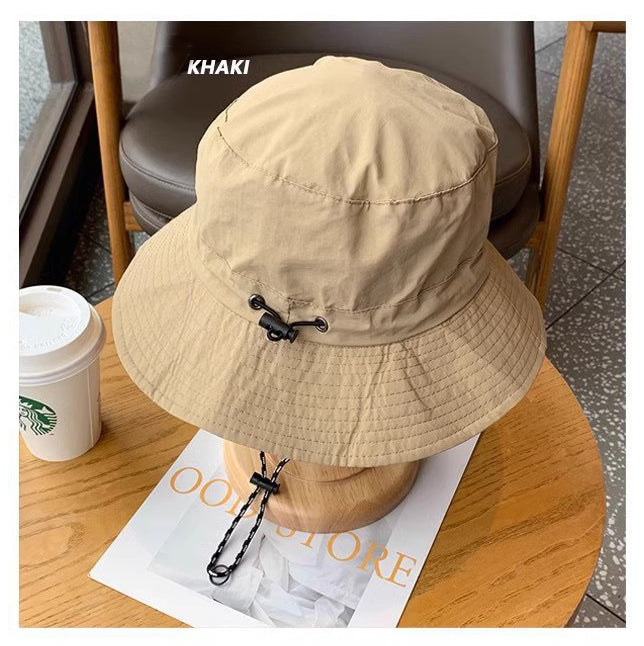 Quick Dry Packable Bucket Hat Outdoor Water-Resistant Sun Hats with Hanging Hook