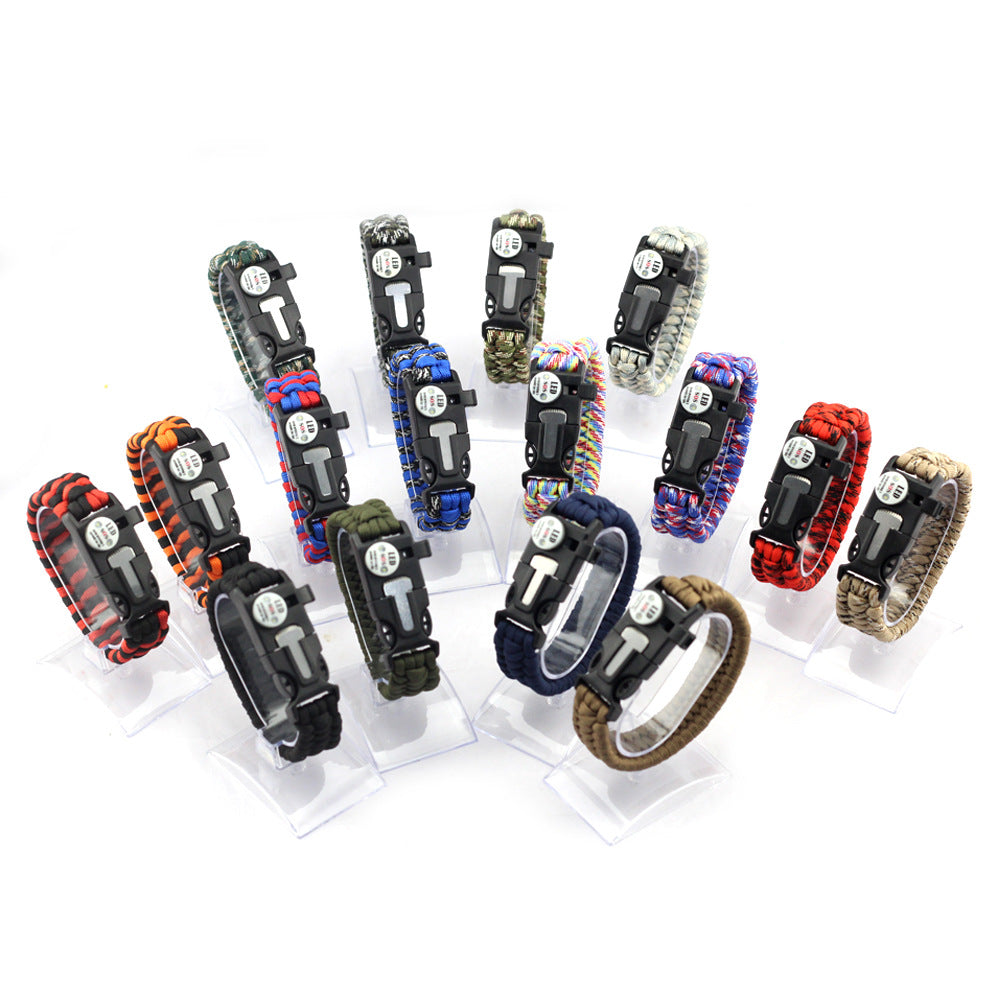 6" 1 Multiple Function Outdoor Bracelet