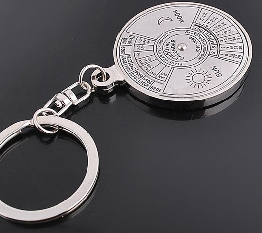 Permanent Compass Shaped Key Chain