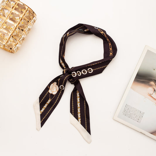 35" x 2" Full Custom Neckerchief Long Hair Ribbon Neck Scarf Handbag Wrap Neck Tie #30