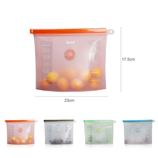 Kitchen Preservation Silicone Food Storage Bagge Bag