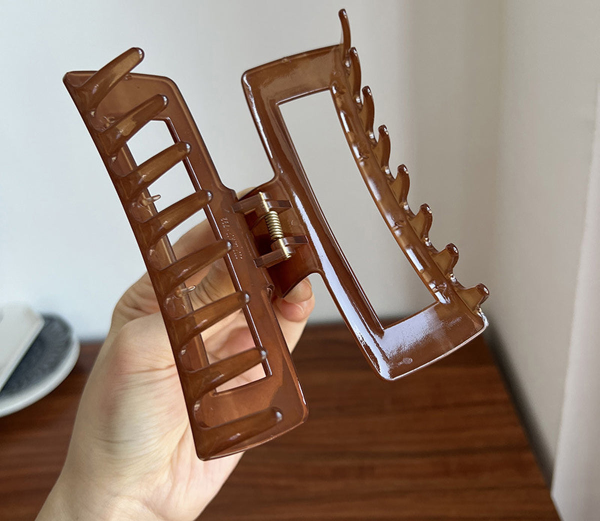 5.12" Rectangle Hair Claw Clips (X-Large)