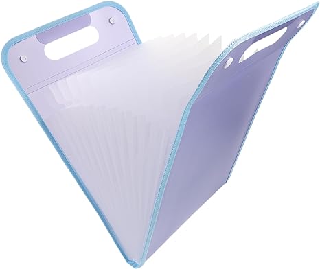 Portable Organ Bag Plastic File Folder Accordion File Folder
