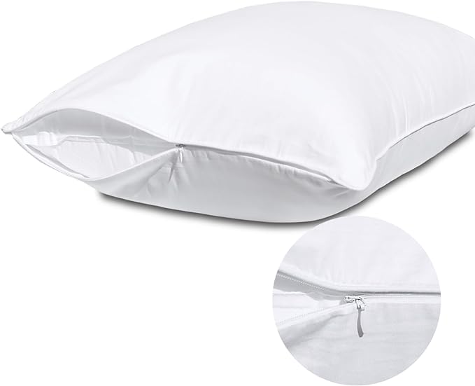 20 x 26" Premium Square Cotton Throw Pillowcase With Hidden Zipper