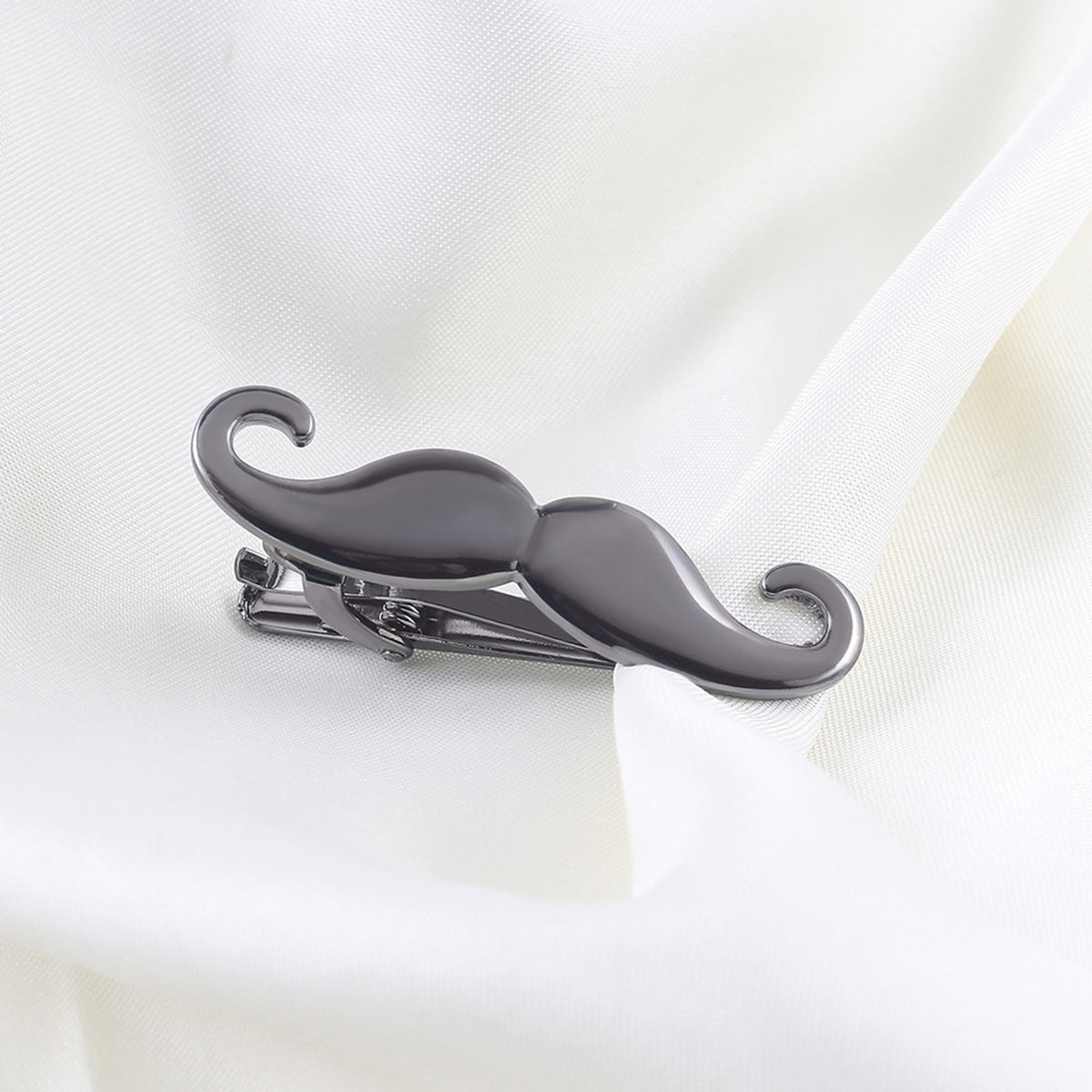 Moustache Shape Tie Clip Tie Bar for Men