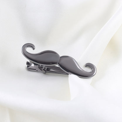 Moustache Shape Tie Clip Tie Bar for Men