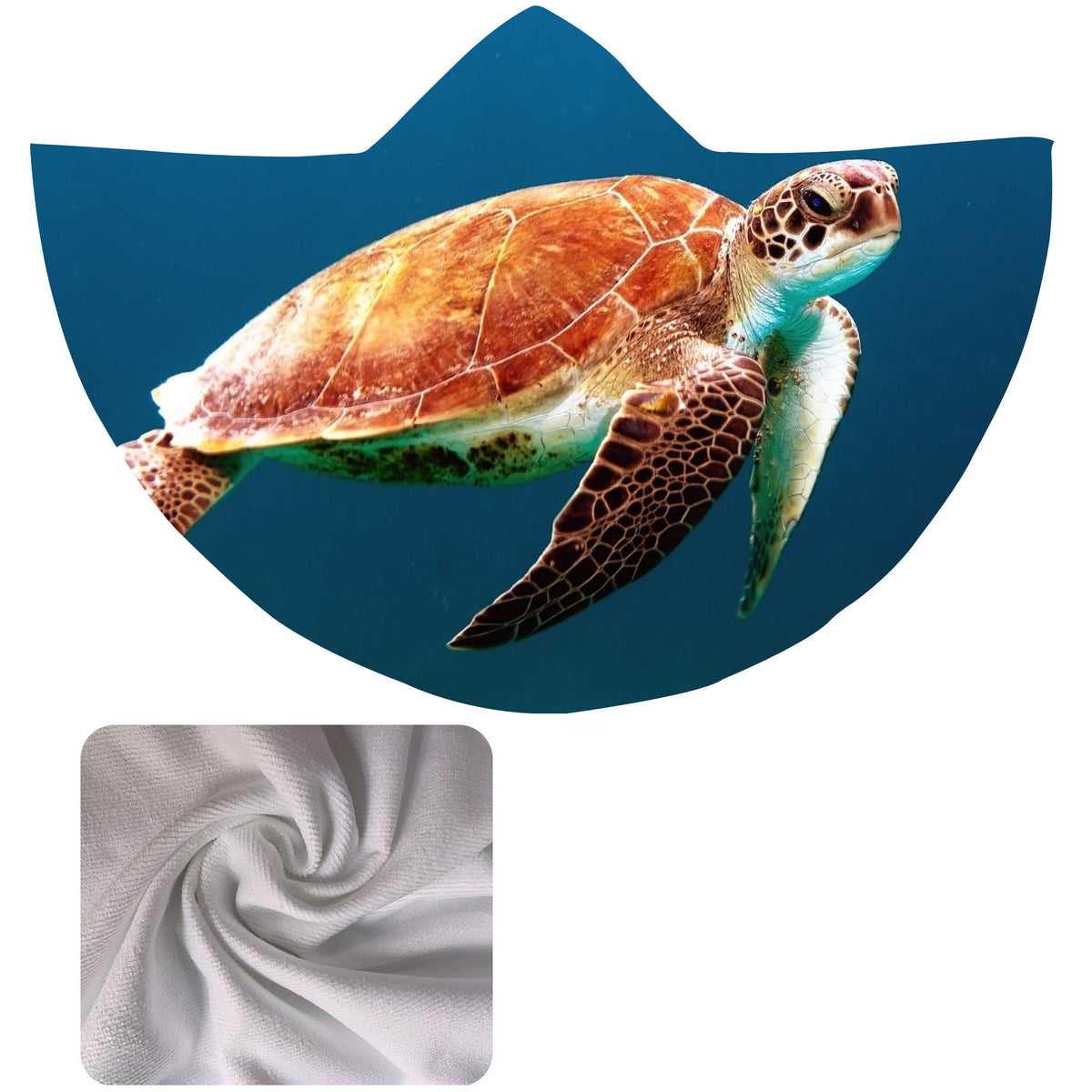 59 x 51" Custom Beach Poncho Towel Swimming Towel#3