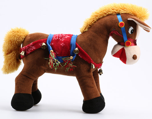 10" Big Stuffed Toy Horse