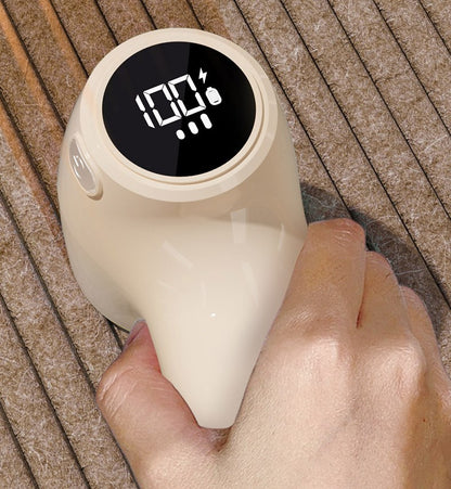 Rechargeable Fabric Shaver Lint Remover Electirc Sweater Defuzzer With Battery Display