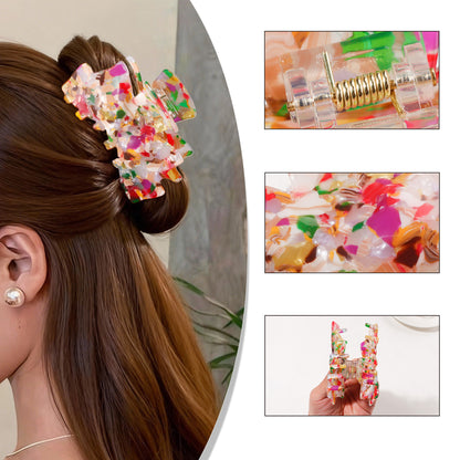 3.7"L Butterfly Shape Hair Clip Claw Clip for Women