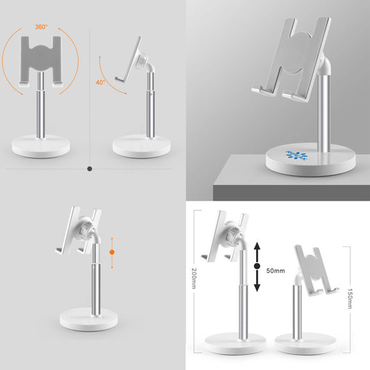 Adjustable Tablet Stand Holder Cell Phone Stand(Max 13 inch)