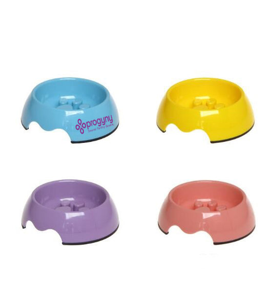 Dog Feeder Slow Eating Pet Bowl
