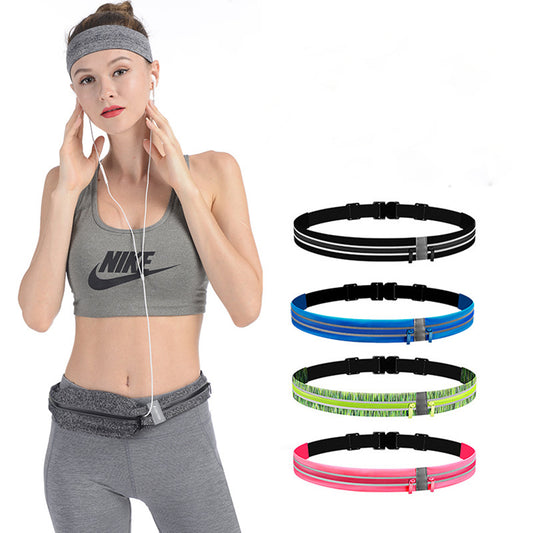 Reflective Running Waist Pack Exercise Belt