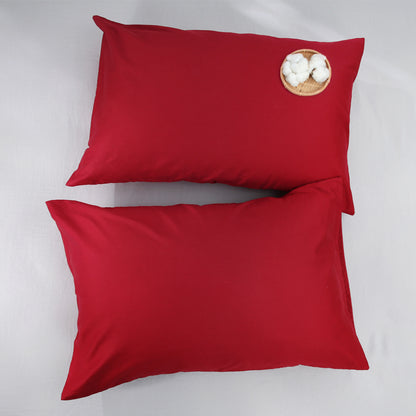 20 x 28" Embroidery Premium Square Cotton Throw Pillowcase - Envelope Closure