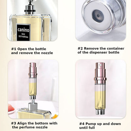 5ml Portable Mini Refillable Perfume Atomizer Perfume Spray Bottle Scent Pump Case - Pump Fill