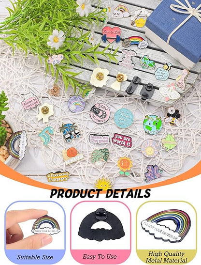 Custom Cute Enamel Lapel Pins Brooch Pin Badge for Backpacks Jackets Hats Decoration