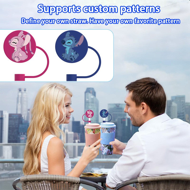 Silicone Straw Covers Cap